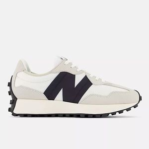 New Balance Men’s 327 Classic Sneaker - White / Black / Grey